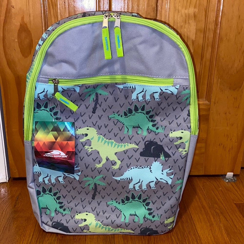 Kid’s 17” Backpack- Dinosaur🦖
